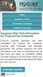 Mobile Screenshot of fishlore.com